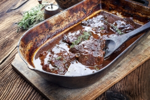 Traditionelle Deutsche Geschmorte