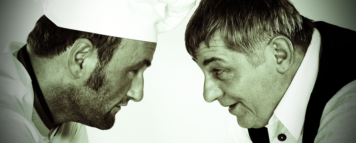 Benters Schlemmerdeel Michael Benter und Heinz Hönig